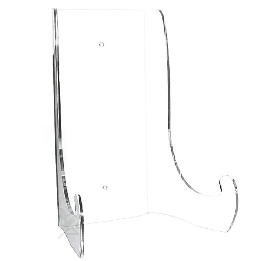 Heavy Duty Plate Display Stand Clear Acrylic Easel for 15" - 18" Diameter Plates Photo Frames Books Plaques
Heavy Duty Plate Display Stand Clear Acrylic Easel for 15" - 18" Diameter Plates Photo Frames Books Plaques