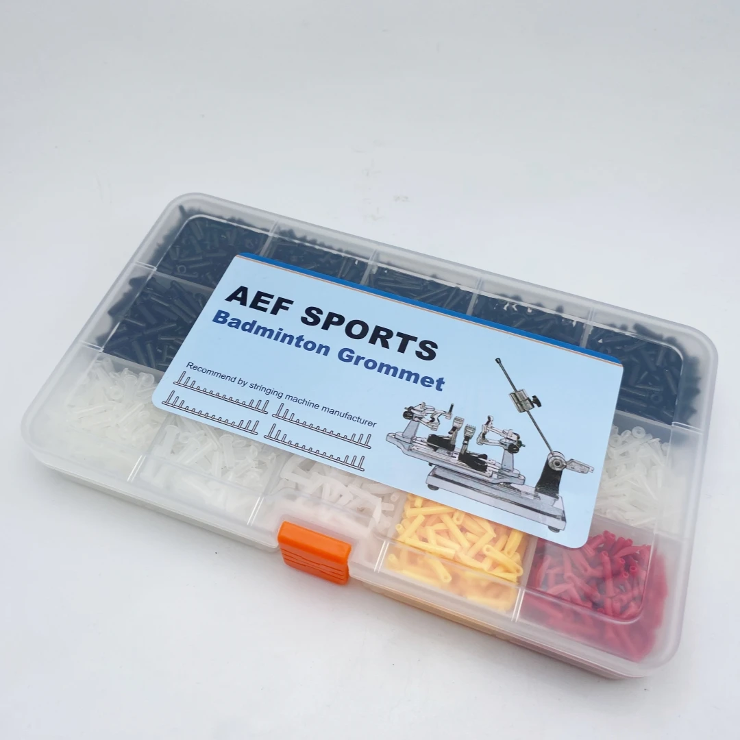 AEF Premium Badminton Grommet & Eyelet Kit – 15-Size Complete Set for Racket Repair
AEF Premium Badminton Grommet & Eyelet Kit – 15-Size Complete Set for Racket Repair