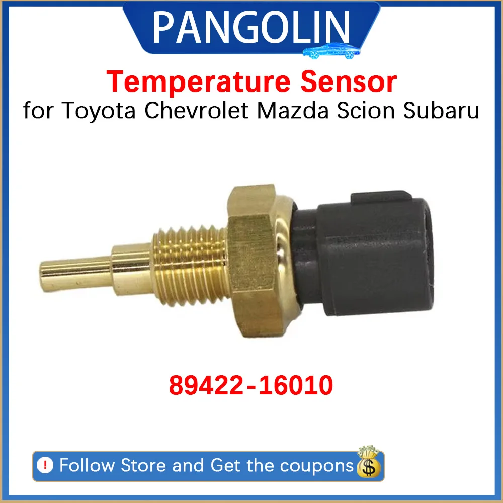 PANGOLIN Coolant Temperature Sensor 1Pc for Toyota 8942216010 Chevrolet Prizm Mazda Miata Protege Scion XA XB Subaru Baja
PANGOLIN Coolant Temperature Sensor 1Pc for Toyota 8942216010 Chevrolet Prizm Mazda Miata Protege Scion XA XB Subaru Baja