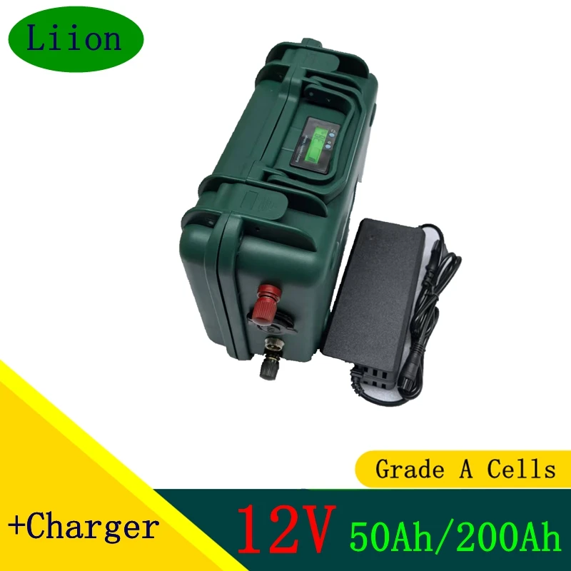 Waterproof Lithium Battery 12V - 200Ah Li-ion for Trolling Motor Fishing Inflatable Boat Camping EV - High Capacity 80Ah
Waterproof Lithium Battery 12V - 200Ah Li-ion for Trolling Motor Fishing Inflatable Boat Camping EV - High Capacity 80Ah