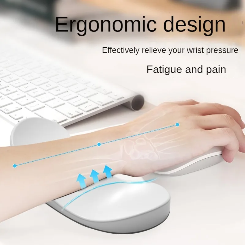 Silicone Mouse Wrist Pad, Mice Wrist Rest, Ergonomic Three-Dimensional Surface Design, Skin-friendly, Smooth Movement Wrist Pad
Silicone Mouse Wrist Pad, Mice Wrist Rest, Ergonomic Three-Dimensional Surface Design, Skin-friendly, Smooth Movement Wrist Pad