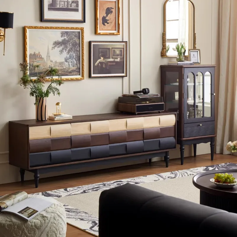 Home Furniture French Retro Solid Wood TV Cabinet Medium Antique Floor TV Cabinet American Living Room Household
Home Furniture French Retro Solid Wood TV Cabinet Medium Antique Floor TV Cabinet American Living Room Household