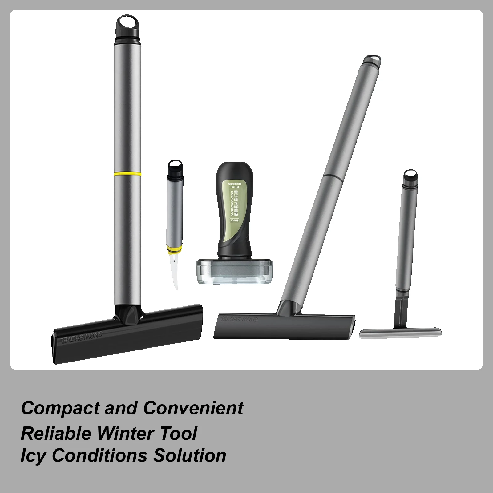 Многофункциональная автомобильная лопата для удаления снега, инструмент для подметания снега, скребок для стекла, зимний автомобильный лобовое стекло, инструмент для очистки льда и снега
Многофункциональная автомобильная лопата для удаления снега, инструмент для подметания снега, скребок для стекла, зимний автомобильный лобовое стекло, инструмент для очистки льда и снега