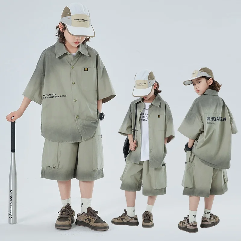 Boys Clothes Set Child 2-Pisces Clothing Sets Shirt Top+Mid-Calf Trousers Bottom Sets Teen Boys Casual Fashion Sets Size 4-14Y
Boys Clothes Set Child 2-Pisces Clothing Sets Shirt Top+Mid-Calf Trousers Bottom Sets Teen Boys Casual Fashion Sets Size 4-14Y