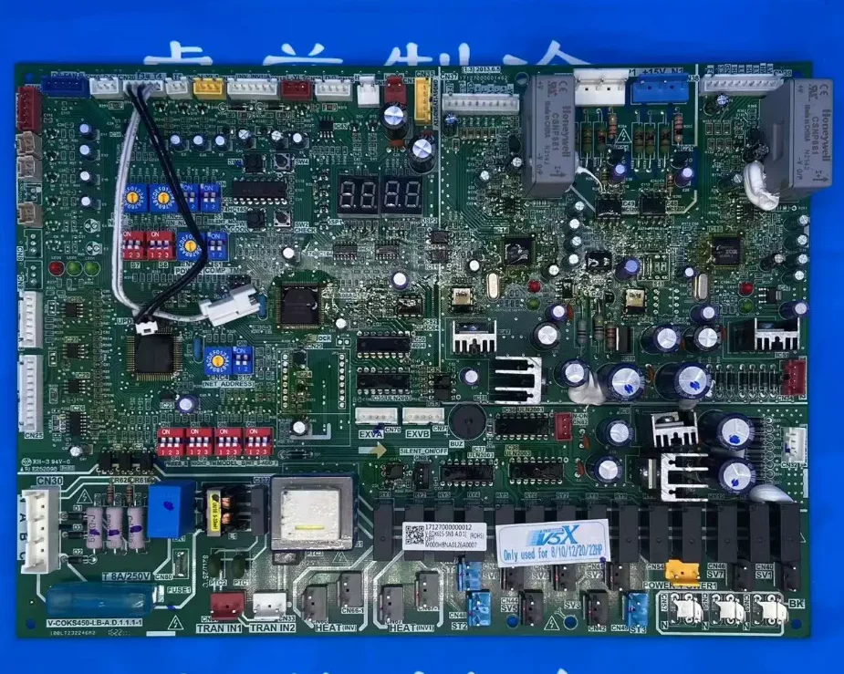 Brand new air conditioning motherboard 1712700000012 circuit board V-EOK615-SNB-A.D.1
Brand new air conditioning motherboard 1712700000012 circuit board V-EOK615-SNB-A.D.1