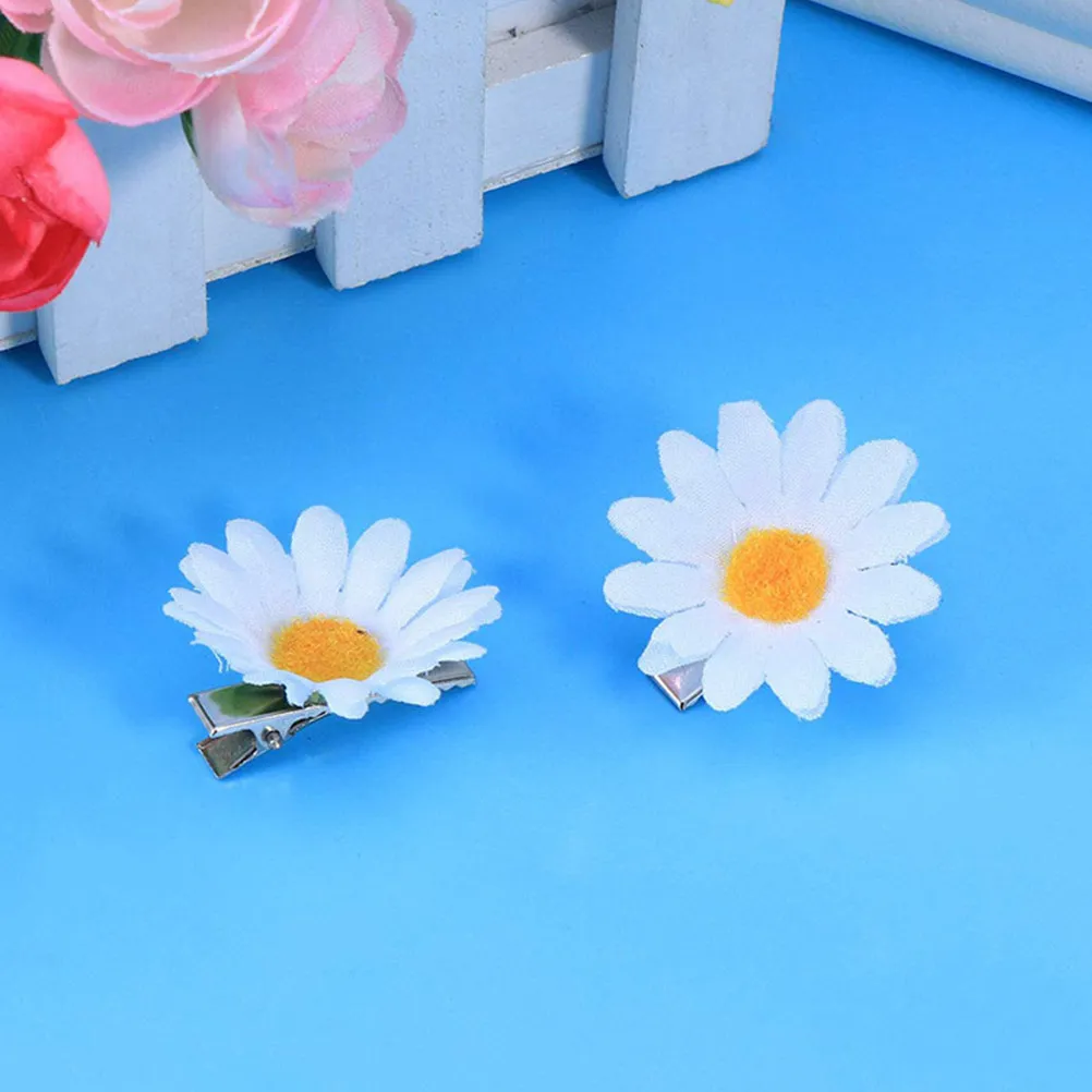 20pcs Daisy Flower Barrettes Women Party Headdress Durable Flower Hair Decorations Hair Accessories Gift Decorations
20pcs Daisy Flower Barrettes Women Party Headdress Durable Flower Hair Decorations Hair Accessories Gift Decorations