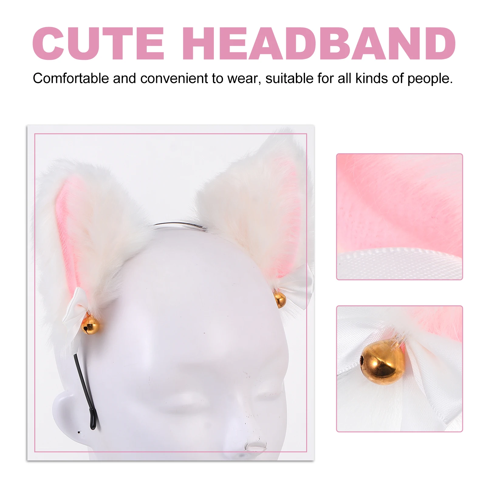 Lolita Fox Ears Cat Hairband Set Lightweight Durable Party Wedding Role Play Decorative Hairband Creative Collar Cosplay Props
Lolita Fox Ears Cat Hairband Set Lightweight Durable Party Wedding Role Play Decorative Hairband Creative Collar Cosplay Props
