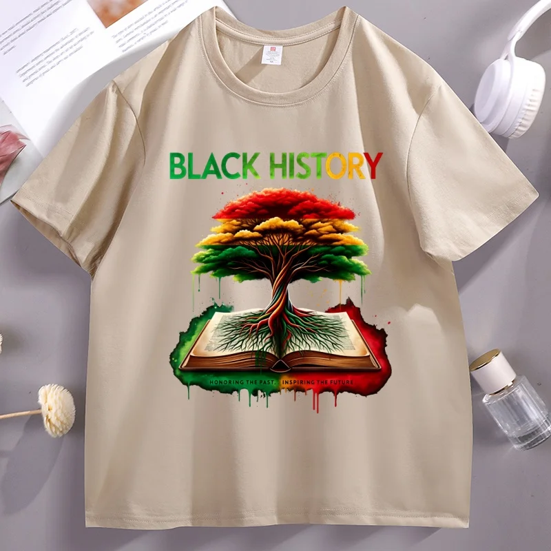 Tree on The Books Graphic T Shirts Black History Month T-Shirt Black Lives Matter Tshirt Casual Cotton Short Sleeve Clothes
Tree on The Books Graphic T Shirts Black History Month T-Shirt Black Lives Matter Tshirt Casual Cotton Short Sleeve Clothes