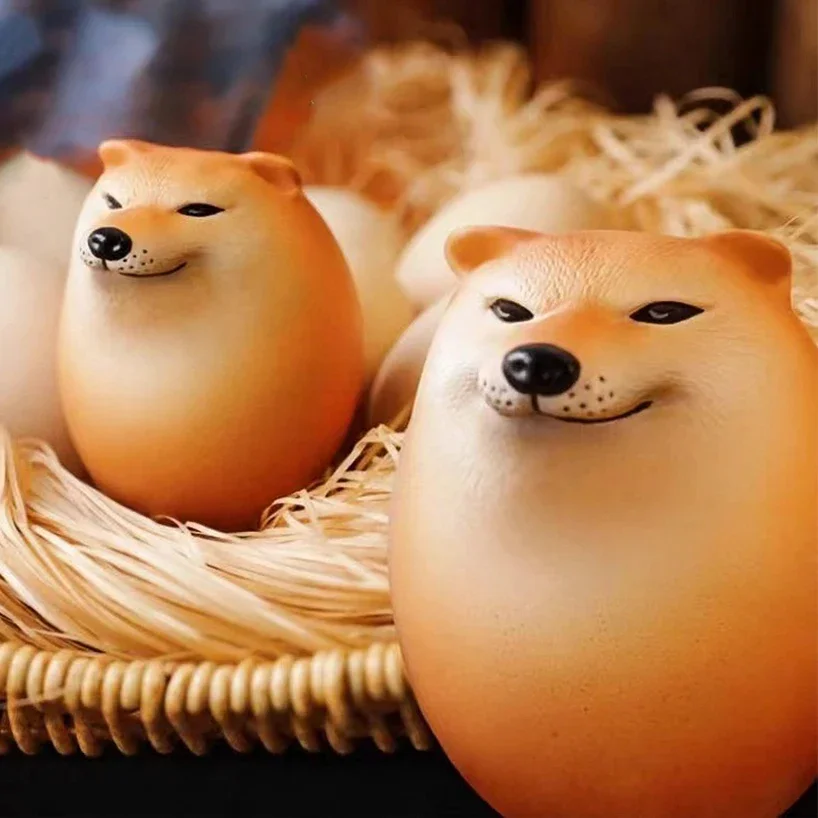 Creative Dog Egg Pinch Le Cute Simulation Chai Dog Egg Sponge Squeeze Rebound Toys Children Adult Decompression Props
Creative Dog Egg Pinch Le Cute Simulation Chai Dog Egg Sponge Squeeze Rebound Toys Children Adult Decompression Props