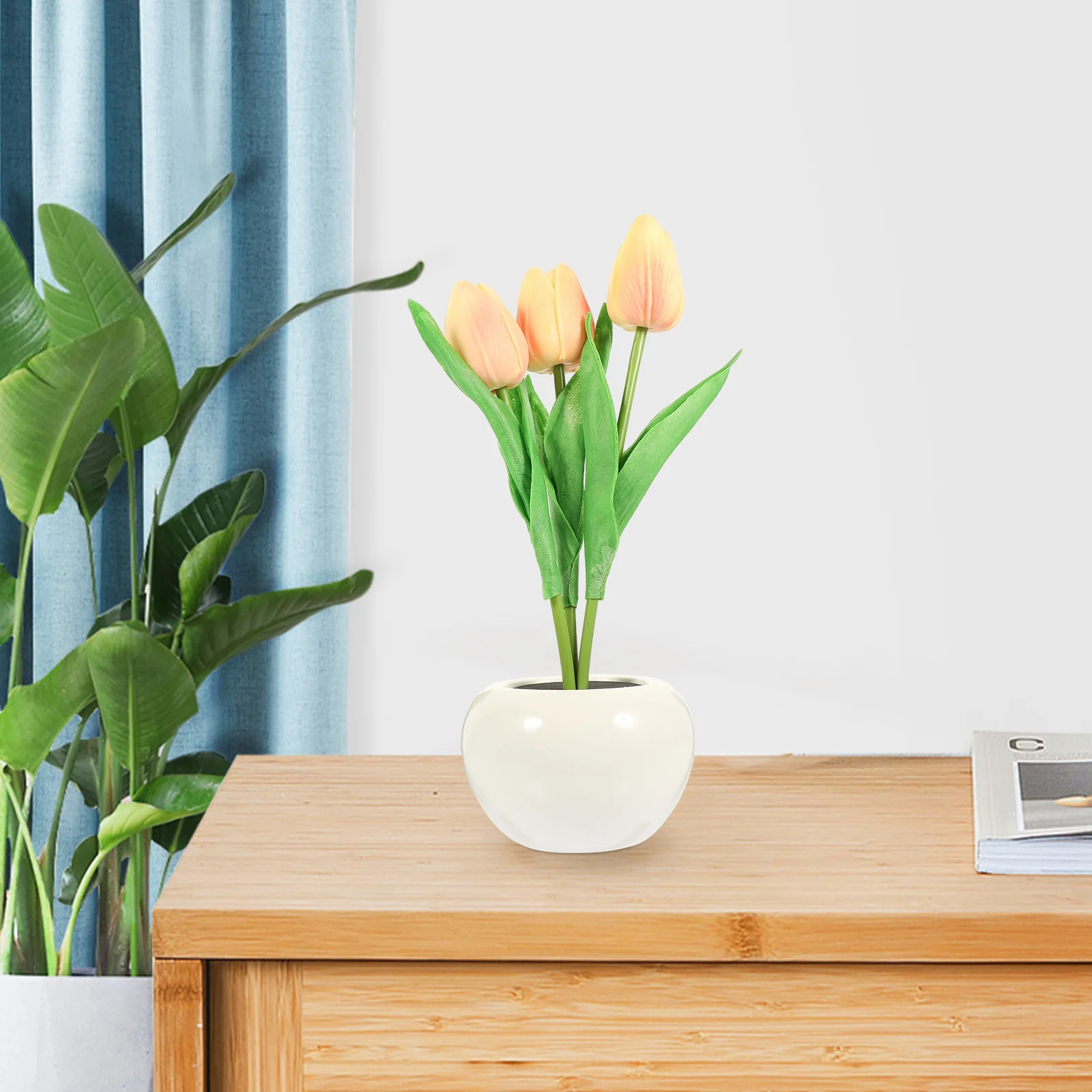 Tulip Imitation Lamp Decorative Light Ceramic PU Material Bedroom Bathroom LED Lighting Home Garden Party School
Tulip Imitation Lamp Decorative Light Ceramic PU Material Bedroom Bathroom LED Lighting Home Garden Party School