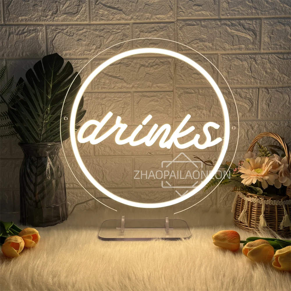 Drink Neon LED Sign Bar Wall Hanging Decor Cafe Bar Business Neon Lights Signs for Restaurant Open Decoration Table Night Light
Drink Neon LED Sign Bar Wall Hanging Decor Cafe Bar Business Neon Lights Signs for Restaurant Open Decoration Table Night Light