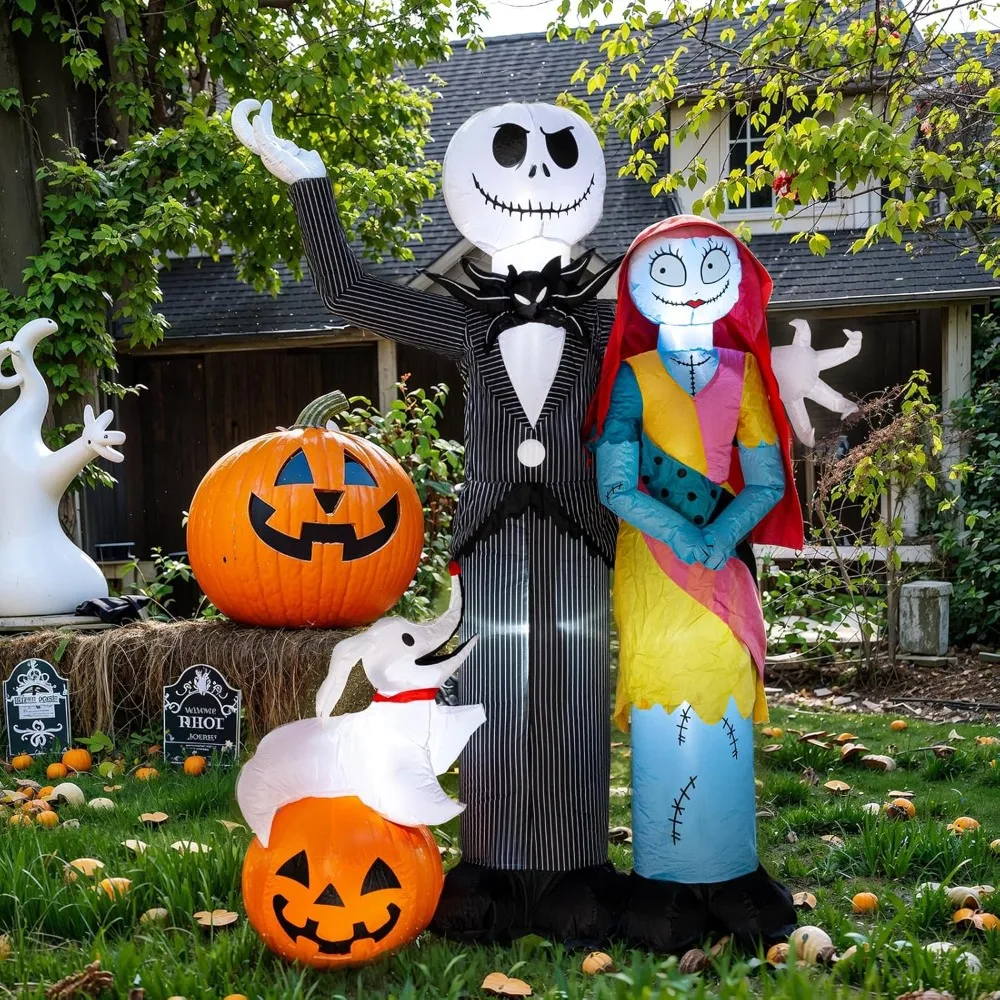 6Ft Halloween Decoration Outdoor Inflatable - Halloween Inflatable Decorations with Skeleton Dog and Pumpkin- Halloween
6Ft Halloween Decoration Outdoor Inflatable - Halloween Inflatable Decorations with Skeleton Dog and Pumpkin- Halloween