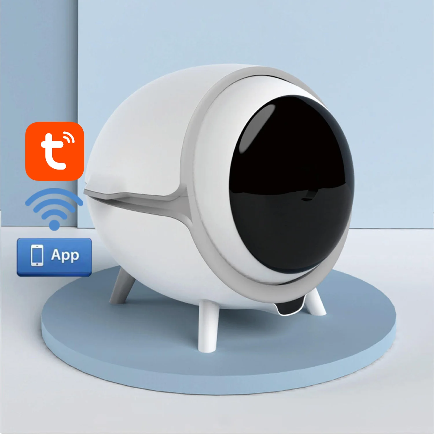 App Control Intelligent Smart Cat Litter Box Self Cleaning For Cats Automatic Cat Toilet
App Control Intelligent Smart Cat Litter Box Self Cleaning For Cats Automatic Cat Toilet
