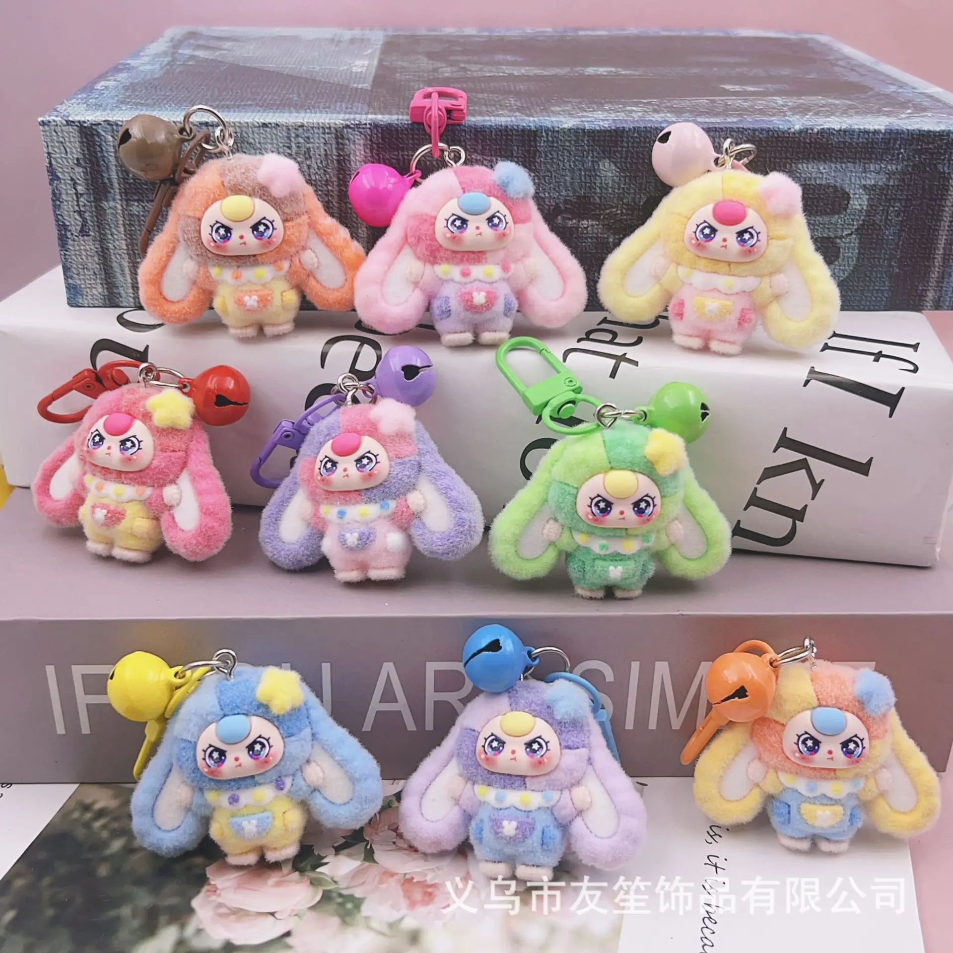 1PCSRabbit Ears Bean Bag Keychain Door High-end Keychain Cartoon
1PCSRabbit Ears Bean Bag Keychain Door High-end Keychain Cartoon