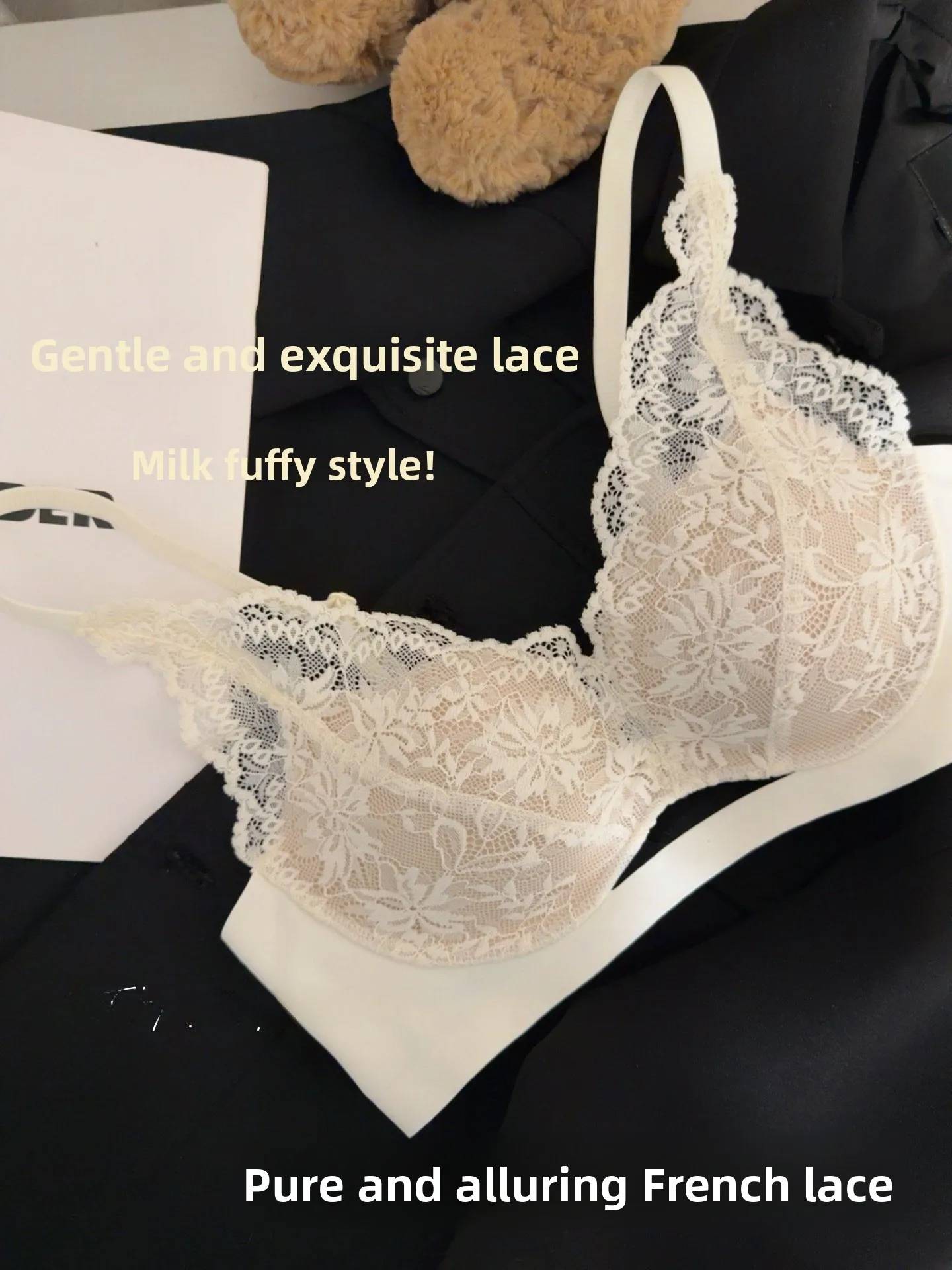 Deep V Lace Bra Women's Underwear Small Chest Illusion Big Chest Conceal Side Breast Pure Desire Inner Wear Bra
Deep V Lace Bra Women's Underwear Small Chest Illusion Big Chest Conceal Side Breast Pure Desire Inner Wear Bra