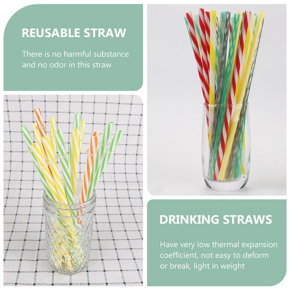 20Pcs Long Reusable Drinking Straws Smoothie Straws Set Eye-Catching Design Ideal for Parties Bars Restaurants Drink Decoration
20Pcs Long Reusable Drinking Straws Smoothie Straws Set Eye-Catching Design Ideal for Parties Bars Restaurants Drink Decoration
