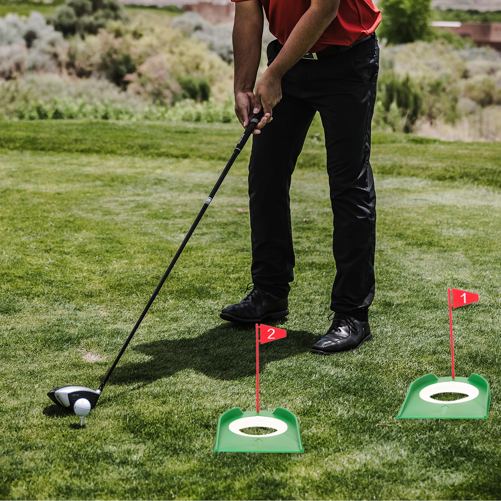 3 Pcs Golf Putting Cup Hole Practice Professional Plastic Travel Training Aid Set for Golf Hole Cup Practice
3 Pcs Golf Putting Cup Hole Practice Professional Plastic Travel Training Aid Set for Golf Hole Cup Practice