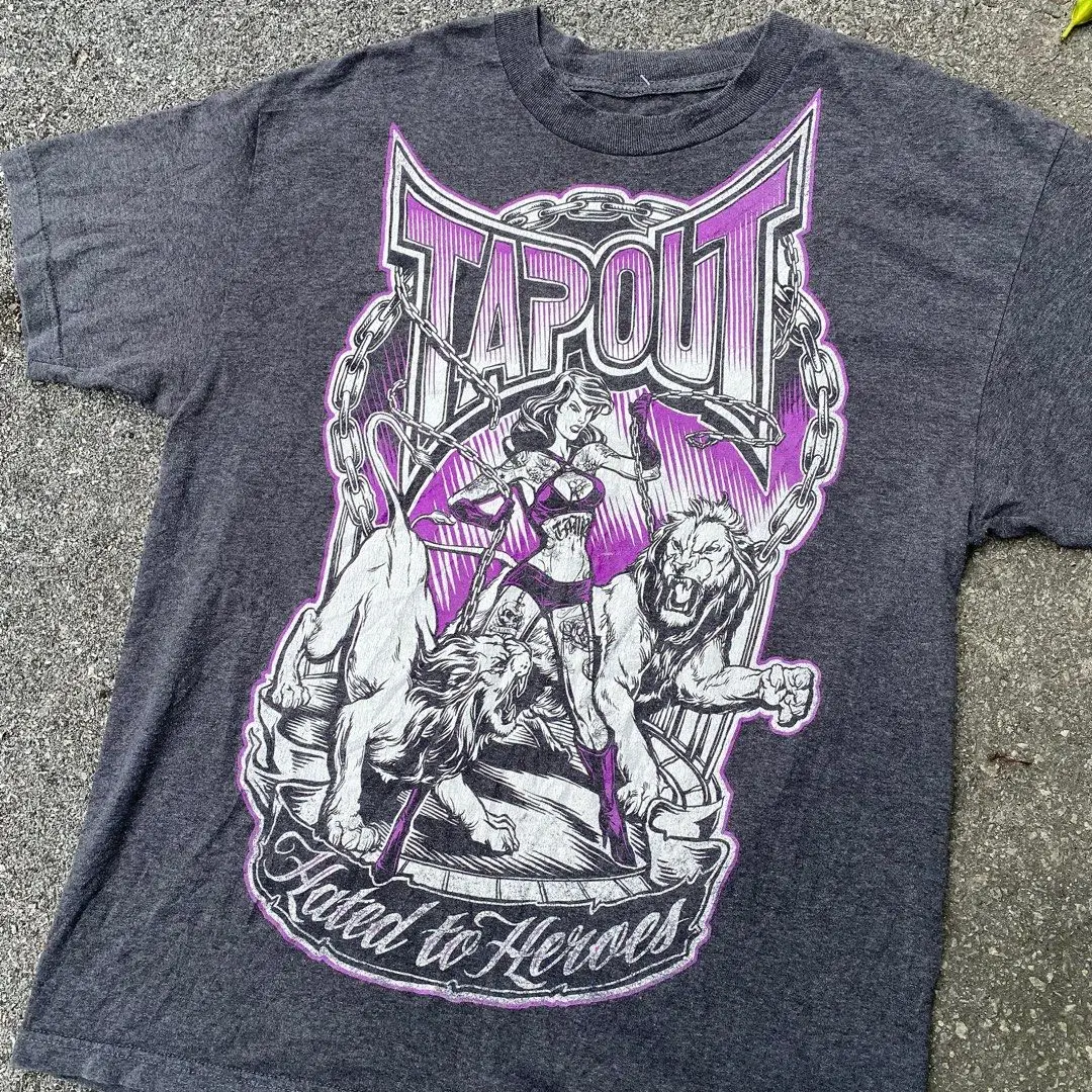 Oversized Vintage Tapout Backhit Graphic Print Tapout T Shirt Y2K Streetwear Men Harajuku Crew Neck Cotton Short Sleeve Tops
Oversized Vintage Tapout Backhit Graphic Print Tapout T Shirt Y2K Streetwear Men Harajuku Crew Neck Cotton Short Sleeve Tops