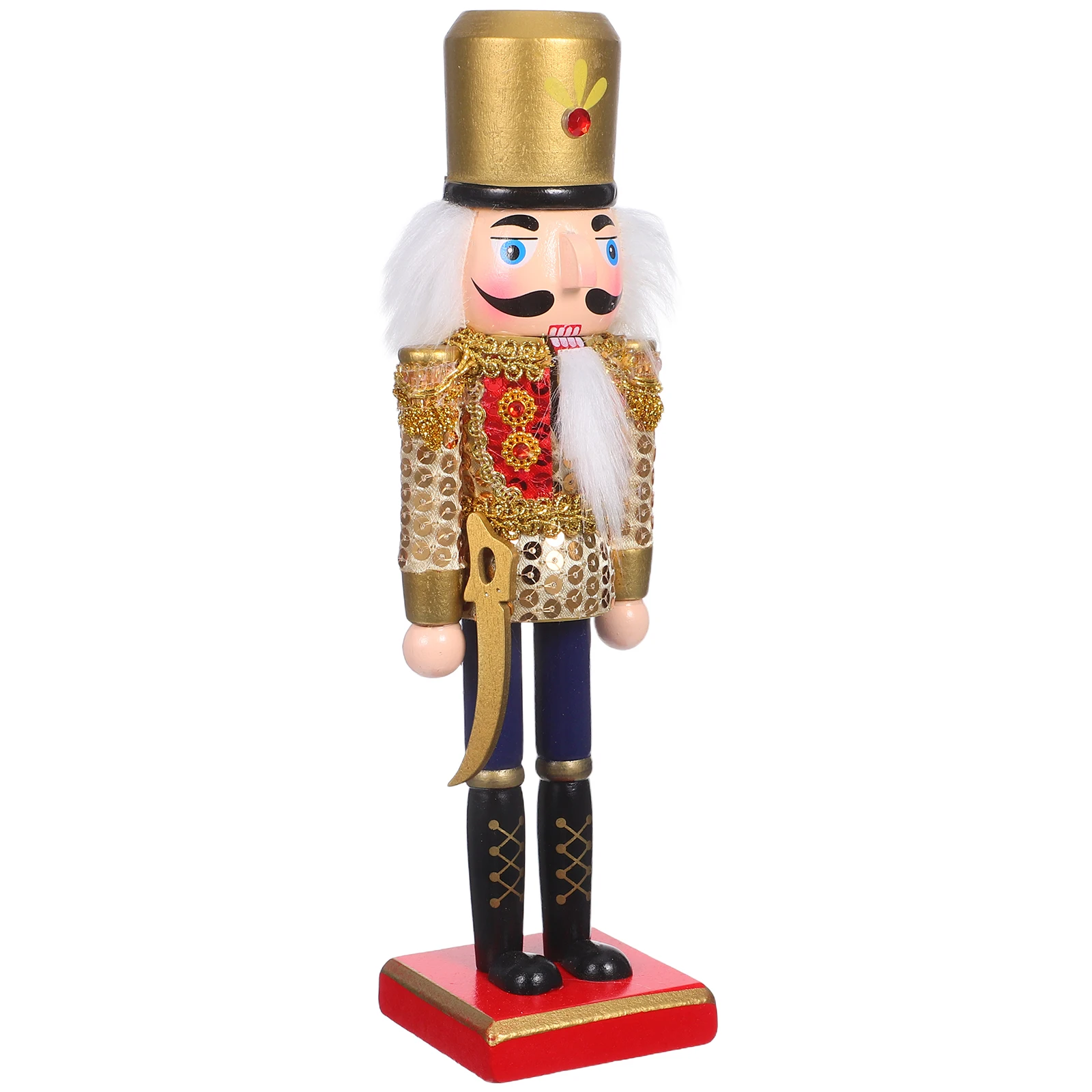 Christmas Nutcracker Soldier Wooden 25cm Classic Xmas Table Centerpiece Holiday Decoration Nutcracker Soldiers
Christmas Nutcracker Soldier Wooden 25cm Classic Xmas Table Centerpiece Holiday Decoration Nutcracker Soldiers