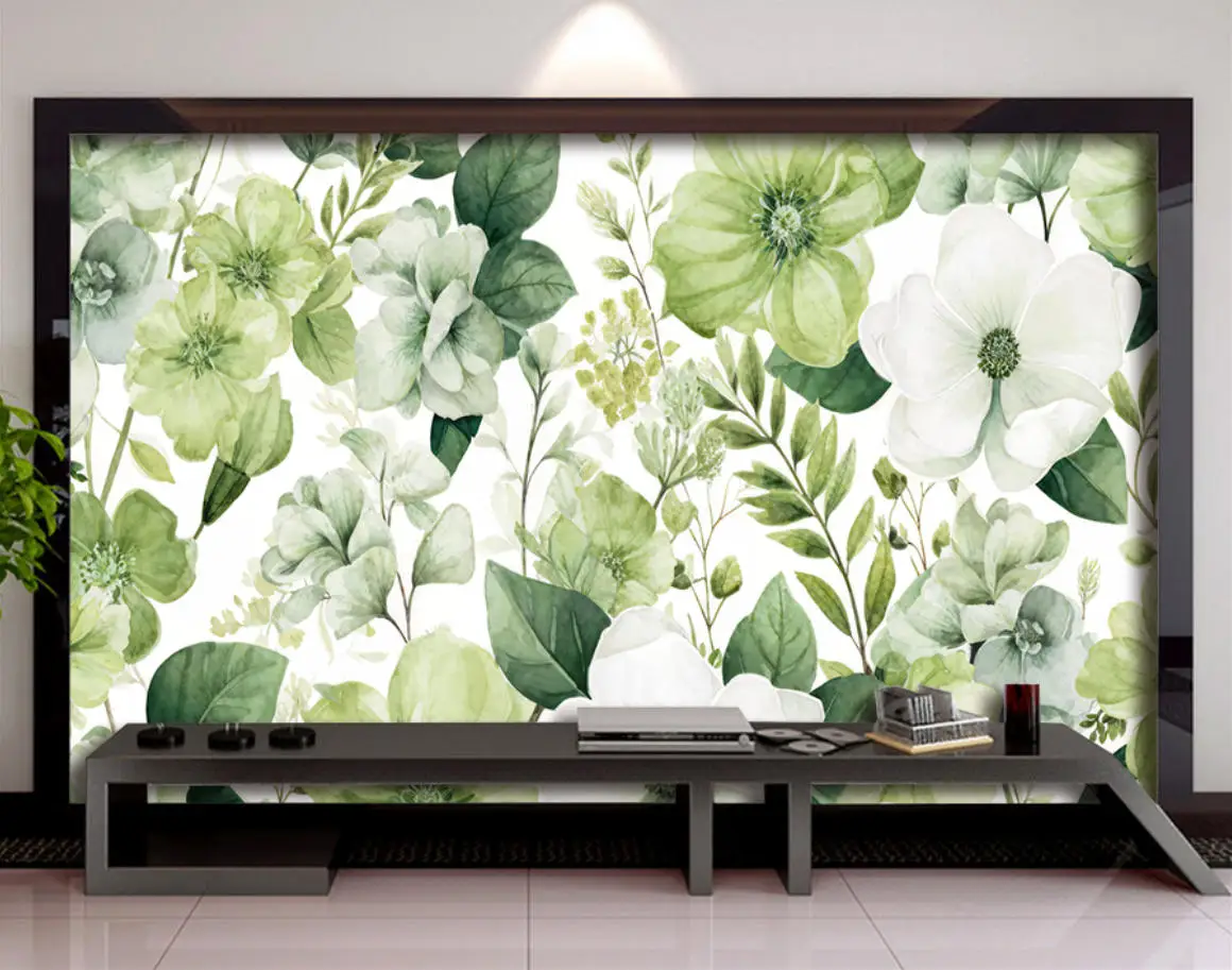 Custom size wallpaper home decor mural modern fresh rainforest plant banana leaf flower TV background walls painting wallpaper
Custom size wallpaper home decor mural modern fresh rainforest plant banana leaf flower TV background walls painting wallpaper