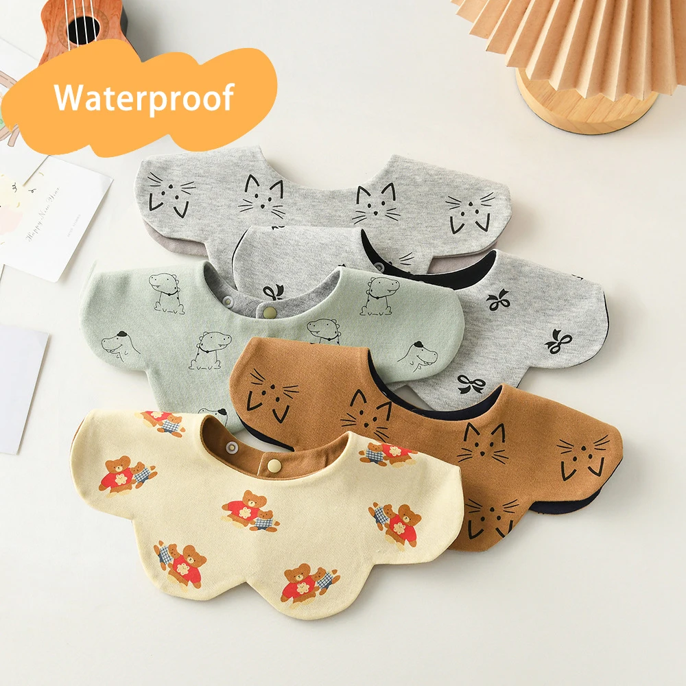 New Waterproof Two-sided Usable Baby Feeding Drool Bib Infants Wave Saliva Towel Soft Cotton Burp Cloth For Newborn Kids Bibs
New Waterproof Two-sided Usable Baby Feeding Drool Bib Infants Wave Saliva Towel Soft Cotton Burp Cloth For Newborn Kids Bibs
