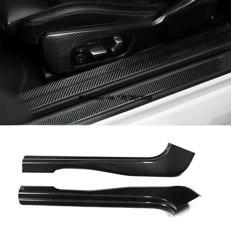 High Quality Dry Carbon Fiber Interior Air Vent Trim for M2 G87 2 Series G42 M240I M225 235 Car door sill trim decoration
High Quality Dry Carbon Fiber Interior Air Vent Trim for M2 G87 2 Series G42 M240I M225 235 Car door sill trim decoration