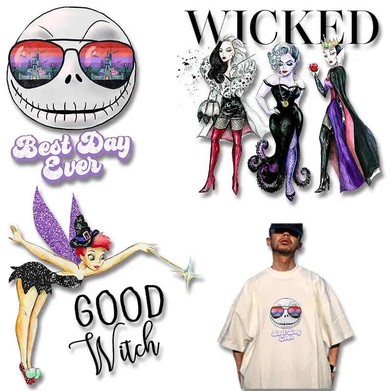 Scary Smiling Face Good Witch Disney Witch Best Day Ever Thermal Transfer for Clothes Easy to Use Manualidades
Scary Smiling Face Good Witch Disney Witch Best Day Ever Thermal Transfer for Clothes Easy to Use Manualidades