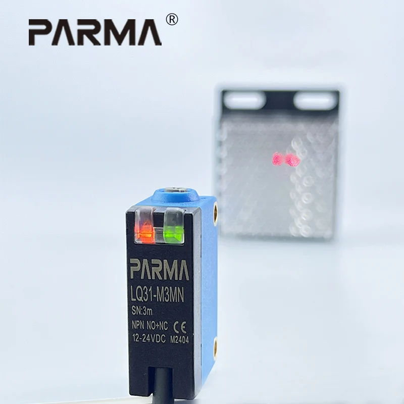 PARMA The infrared sensing detection range of the square laser diffuse mirror sensor is 3M, LQ31-M3MN
PARMA The infrared sensing detection range of the square laser diffuse mirror sensor is 3M, LQ31-M3MN