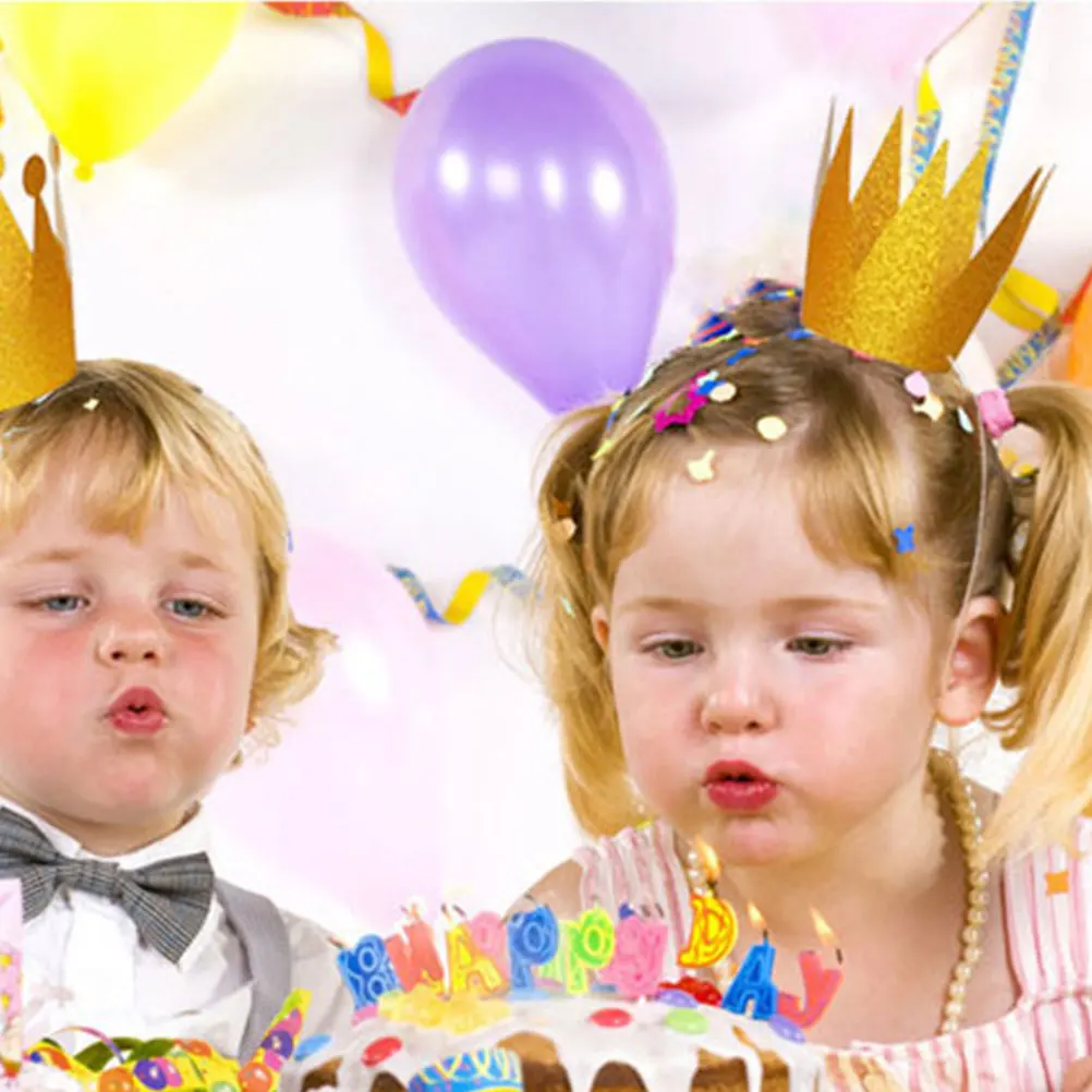 12 Pcs Princess Prince Crowns Birthday Party Hats Hair Accessories Toddler Crown Cap Material Photo Prop Gift Idea
12 Pcs Princess Prince Crowns Birthday Party Hats Hair Accessories Toddler Crown Cap Material Photo Prop Gift Idea