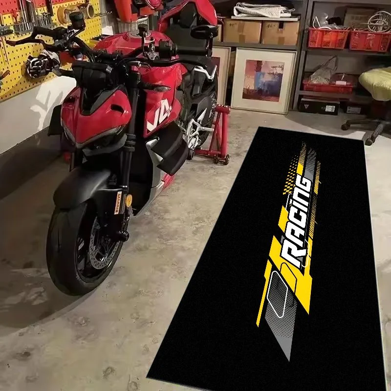 VIKAMA Racing Style Motorcycle Parking Mat, Non-Slip and Wear-Resistant Display Mat, Hallway eSports Room Carpet Home Decoration
VIKAMA Racing Style Motorcycle Parking Mat, Non-Slip and Wear-Resistant Display Mat, Hallway eSports Room Carpet Home Decoration