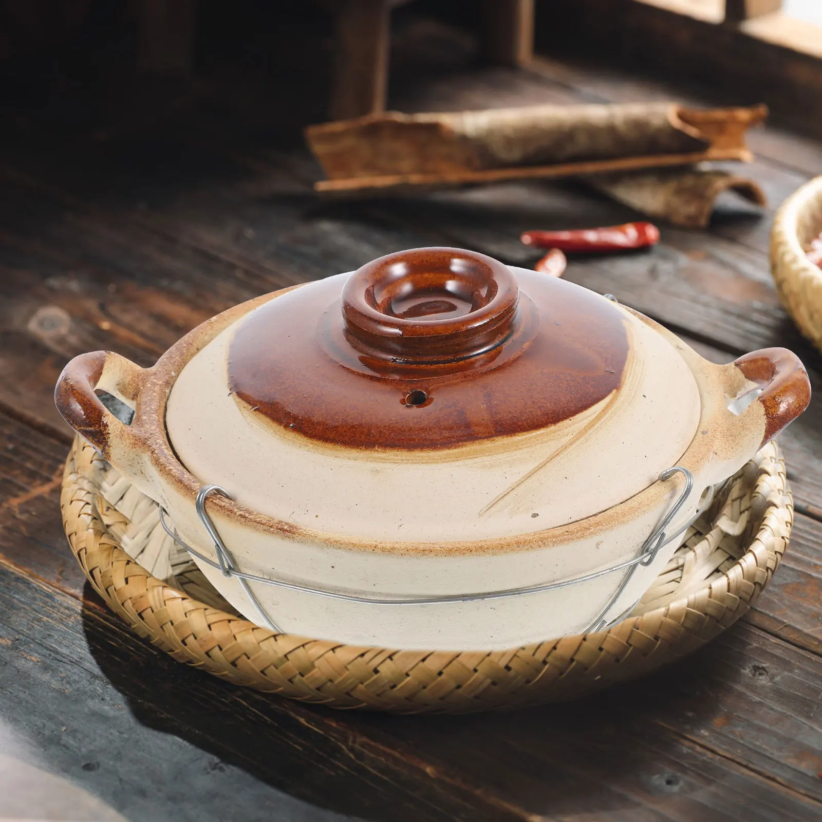 One-Piece Molding Casserole Pot Heat-Resistant for Soup Noodles Hot Pot Braised Food Home Cooking Casserole Stove Top Griddle
One-Piece Molding Casserole Pot Heat-Resistant for Soup Noodles Hot Pot Braised Food Home Cooking Casserole Stove Top Griddle