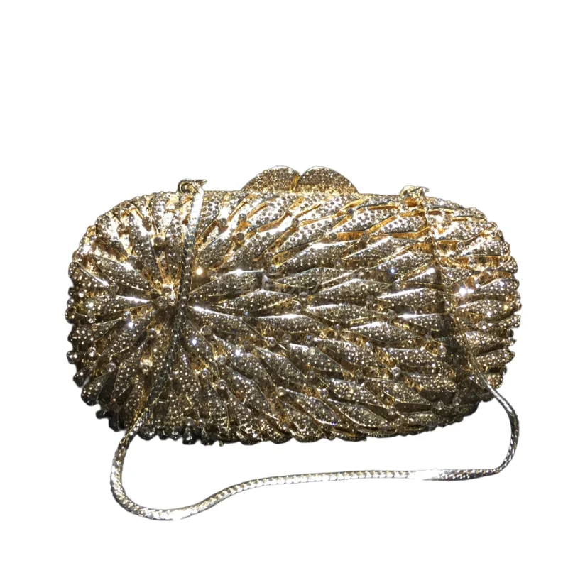 Rhinestone Clutchempty Metal Crystal Dinner Diamond Bag, Handmade Diamond Light Luxury Style Evening Clutch Diamond Evening Bag
Rhinestone Clutchempty Metal Crystal Dinner Diamond Bag, Handmade Diamond Light Luxury Style Evening Clutch Diamond Evening Bag