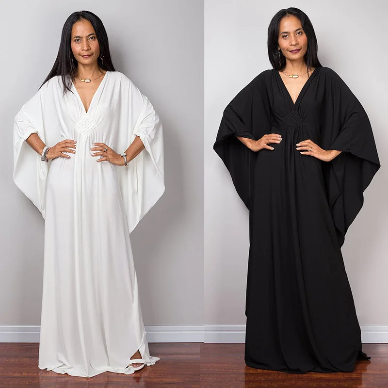 Dresses Women Beach Dress Long Robe V Neck Loose Bikini Cover Up Swimsuit Sun Protection Outerwear Swim Vestidos Summer 2026
Dresses Women Beach Dress Long Robe V Neck Loose Bikini Cover Up Swimsuit Sun Protection Outerwear Swim Vestidos Summer 2026