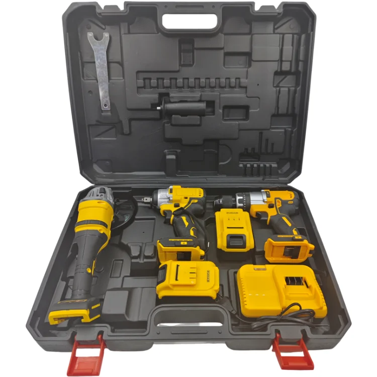 Power Tool Set with Wrench and Angle Grinder, Including Electric Drill, Cordless and Wireless for Maximum Convenience
Power Tool Set with Wrench and Angle Grinder, Including Electric Drill, Cordless and Wireless for Maximum Convenience