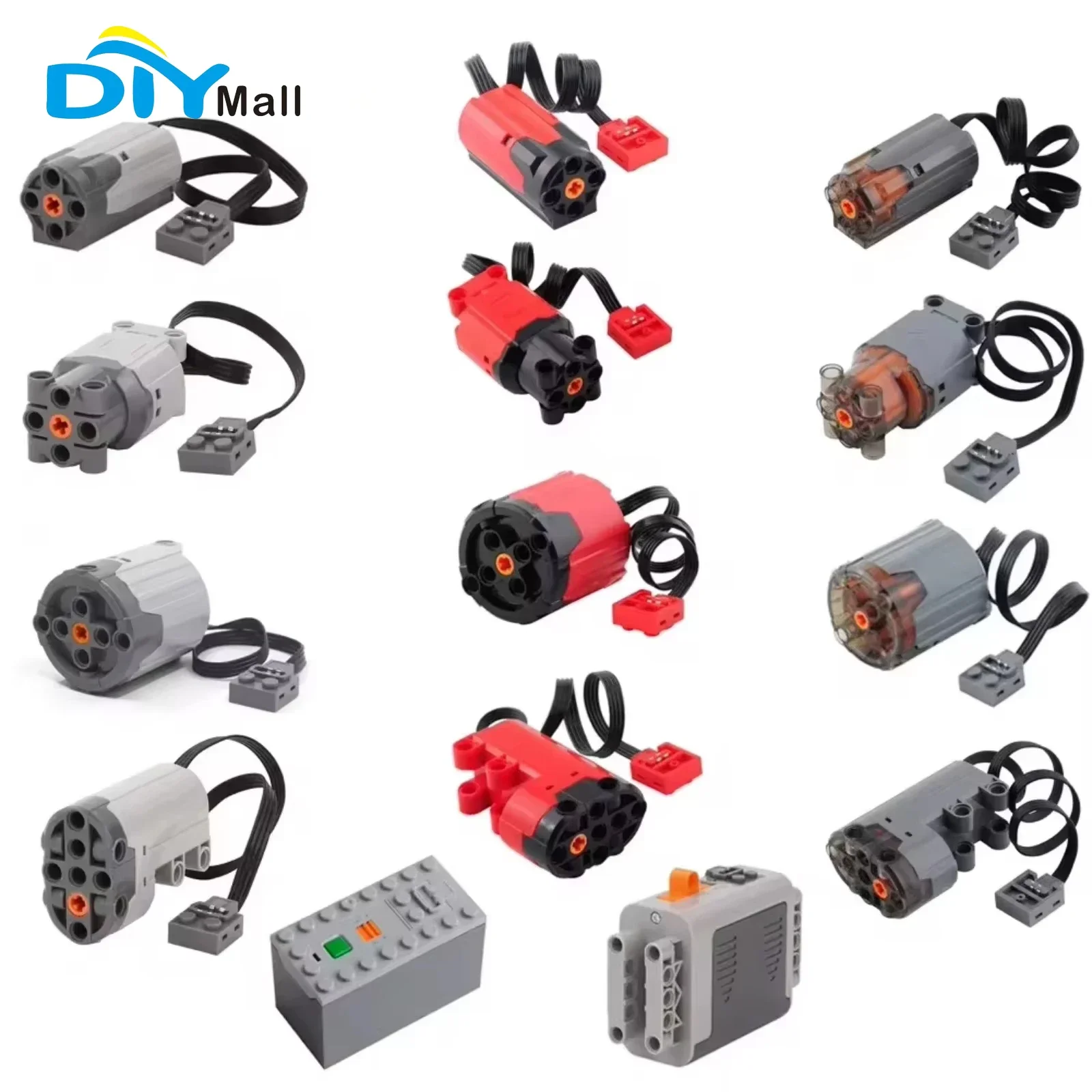 Mould King Enhanced Motor Pack with AA AAA Battery Box for DIY Car Truck Power Functions Set - Perfect for Hobbyists and Builder
Mould King Enhanced Motor Pack with AA AAA Battery Box for DIY Car Truck Power Functions Set - Perfect for Hobbyists and Builder