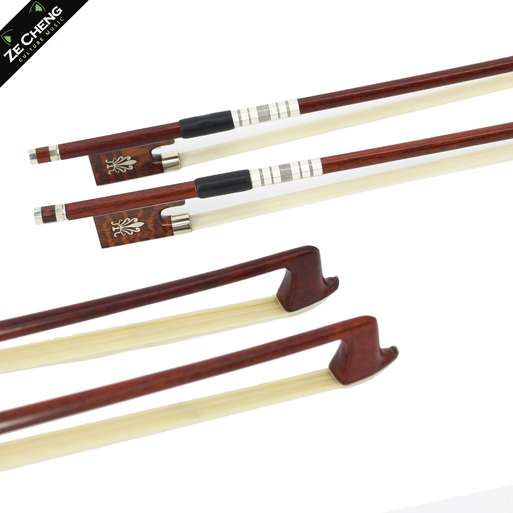 Wood Grain Carbon Fiber Full-Size Violin Bow Flower Carving Snake Wood Frog Horse Hair Violin Bow Violin Accessories
Wood Grain Carbon Fiber Full-Size Violin Bow Flower Carving Snake Wood Frog Horse Hair Violin Bow Violin Accessories