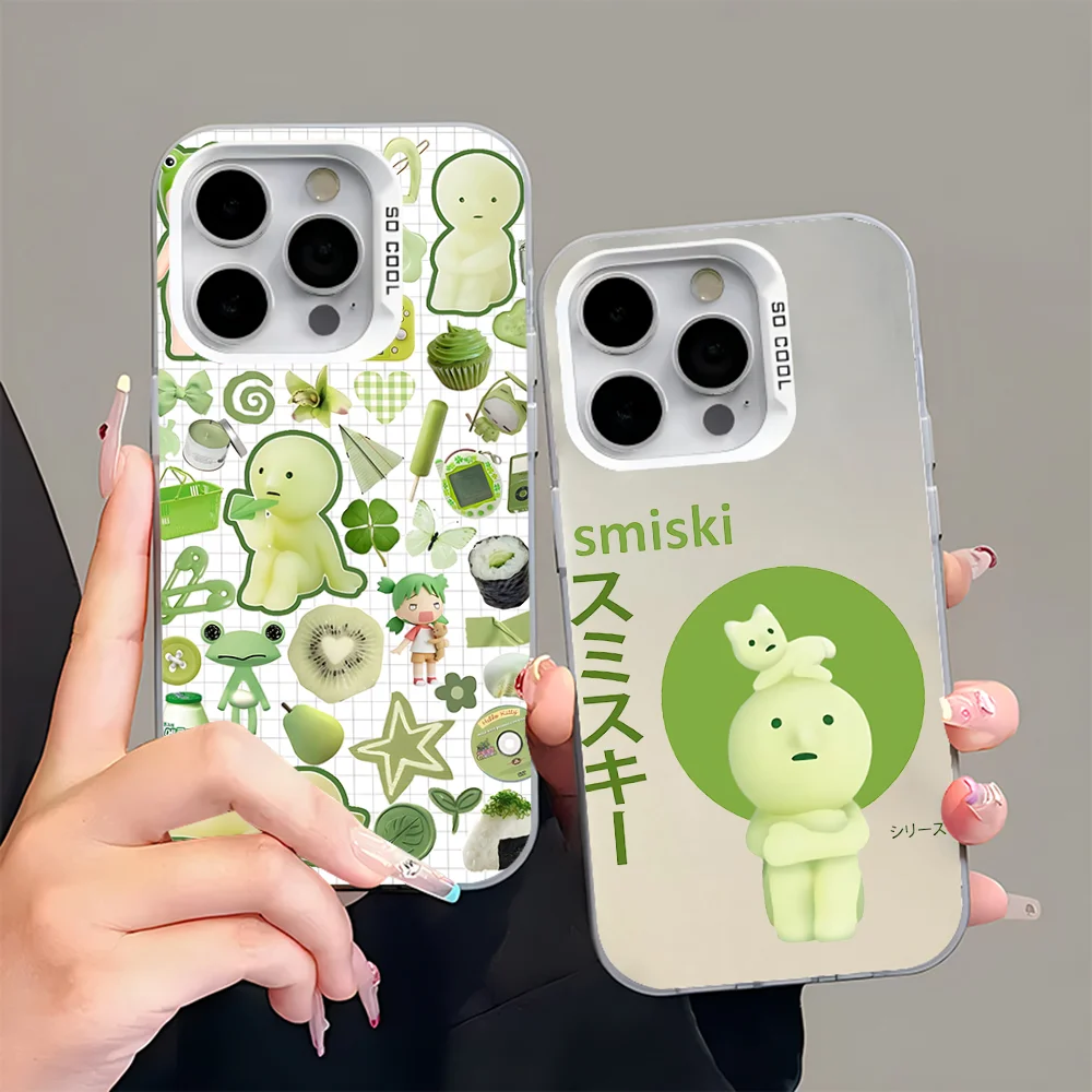 Green S-Smiski Cute Phone Case For iPhone 16,15,14,13,12,11,Pro,Max,Plus,Mini,XS,SE Anti Fall Gray White Matte Hard Bumper
Green S-Smiski Cute Phone Case For iPhone 16,15,14,13,12,11,Pro,Max,Plus,Mini,XS,SE Anti Fall Gray White Matte Hard Bumper