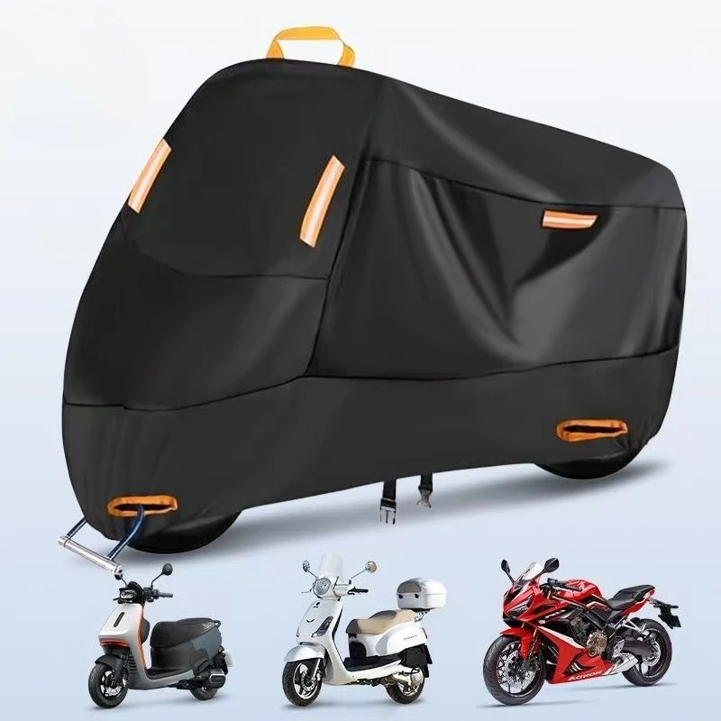 Outdoor 190T Motorcycle Scooter Cover Rainproof Sunscreen Dustproof Electric Vehicle Cover
Outdoor 190T Motorcycle Scooter Cover Rainproof Sunscreen Dustproof Electric Vehicle Cover
