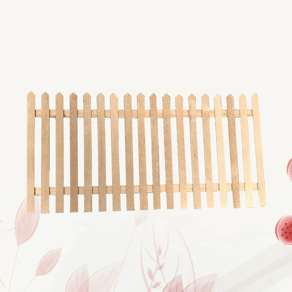 1Pcs Mini Wood Fence Miniature House Decor Lightweight DIY Fairy Garden Micro Small Barrier for 1:12 Scale Mini House Succulent
1Pcs Mini Wood Fence Miniature House Decor Lightweight DIY Fairy Garden Micro Small Barrier for 1:12 Scale Mini House Succulent