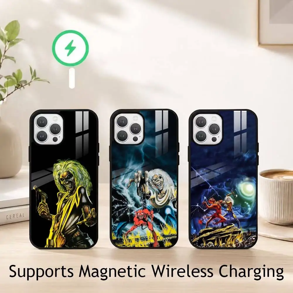 Heavy Metal Band Iron Maiden Phone Case For iPhone17,16,15,14,13,12,11 Plus,Pro Allows magnetic wireless charging
Heavy Metal Band Iron Maiden Phone Case For iPhone17,16,15,14,13,12,11 Plus,Pro Allows magnetic wireless charging