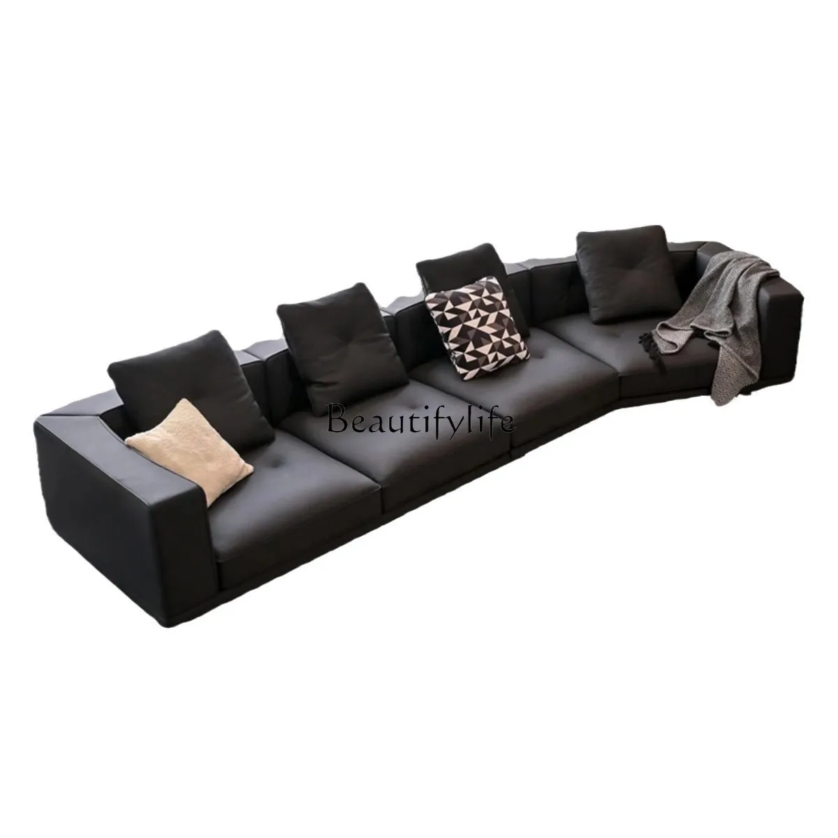 Italian minimalist leather sofa heterosexual modern minimalist leather sofa large apartment sofa
Italian minimalist leather sofa heterosexual modern minimalist leather sofa large apartment sofa
