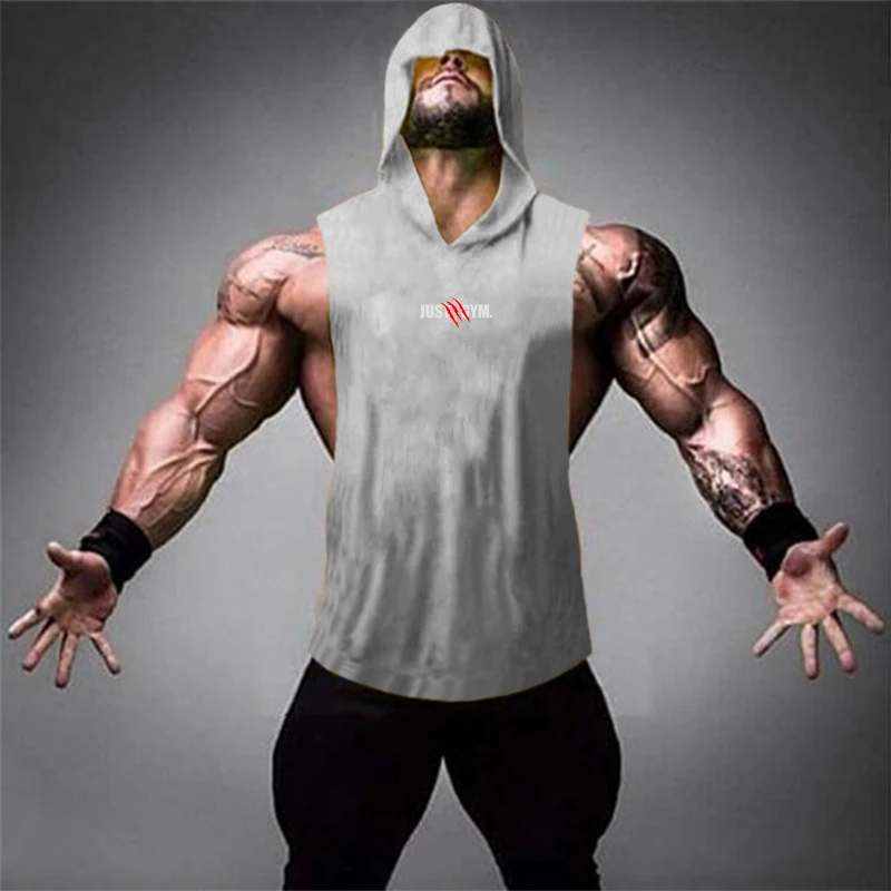 New Summer Breathable Cotton Hooded T-shirt Men Basketball Training Sleeveless Vests Gym Fitness Loose Bodybuilding Tank Tops
New Summer Breathable Cotton Hooded T-shirt Men Basketball Training Sleeveless Vests Gym Fitness Loose Bodybuilding Tank Tops