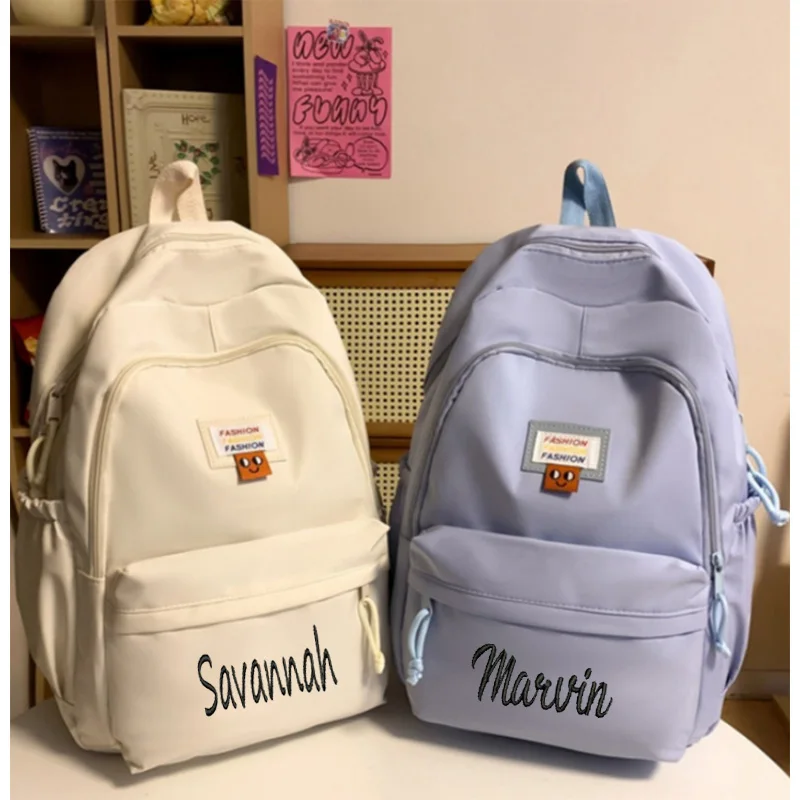 Large Capacity Nylon Backpack, Travel Bag, Computer Backpack, Customized Embroidered Name, Student Backpack
Large Capacity Nylon Backpack, Travel Bag, Computer Backpack, Customized Embroidered Name, Student Backpack