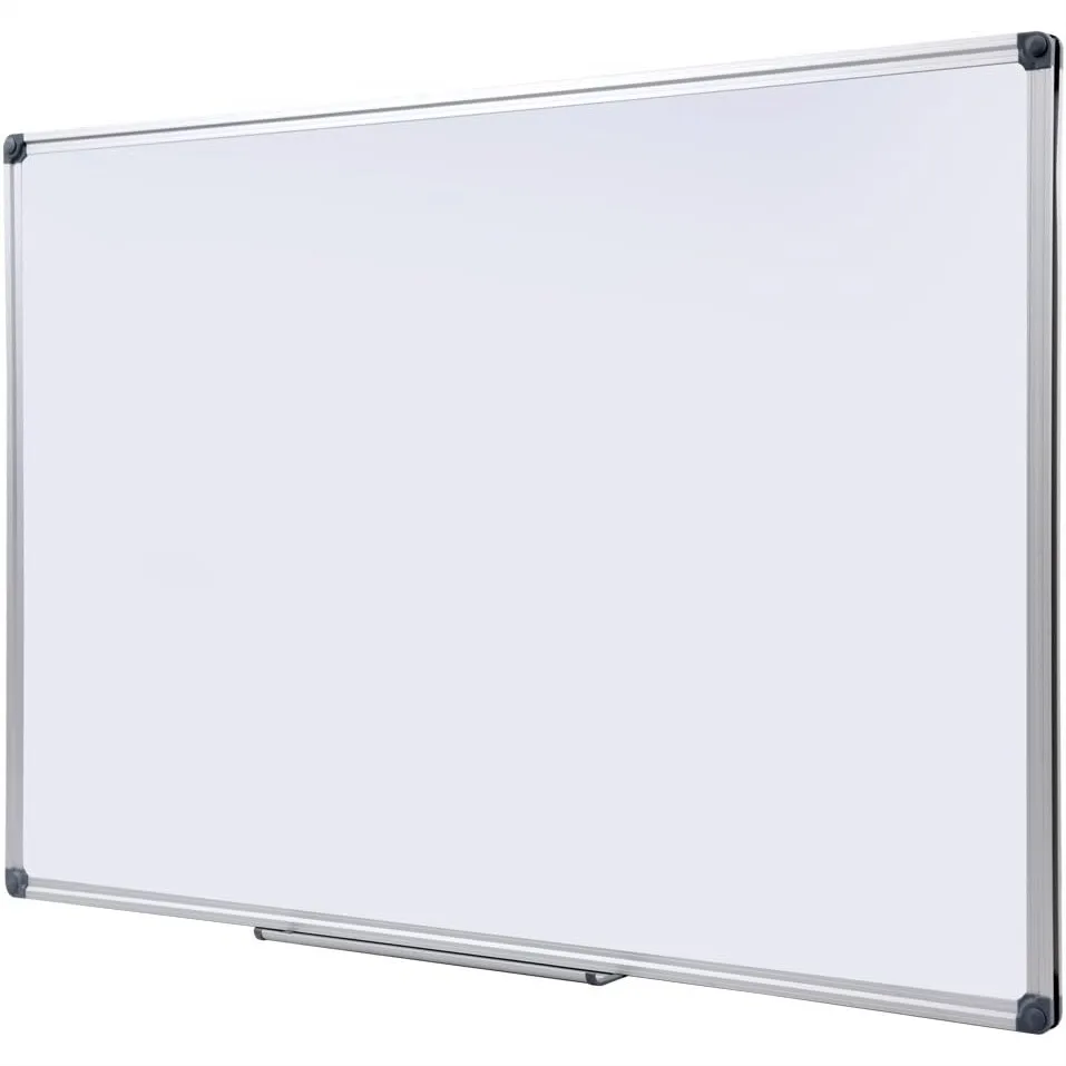 40 x 28 Inch Magnetic Dry Erase Whiteboard, Medium-Large Wall Mounted Writing Board for Home Office & Study, Silver Aluminum
40 x 28 Inch Magnetic Dry Erase Whiteboard, Medium-Large Wall Mounted Writing Board for Home Office & Study, Silver Aluminum