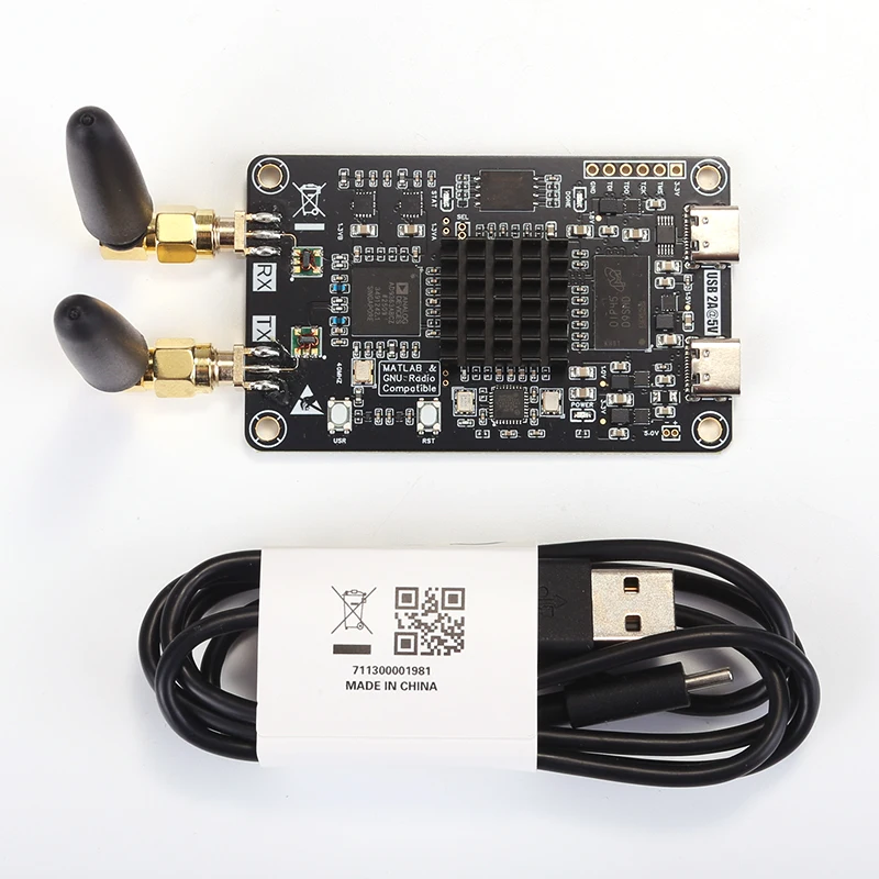 Zynq7010 AD9363 SDR XC7Z010CLG400+AD9363ABCZ Software Defined Radio Development Board for PlutoSDR Nano
Zynq7010 AD9363 SDR XC7Z010CLG400+AD9363ABCZ Software Defined Radio Development Board for PlutoSDR Nano