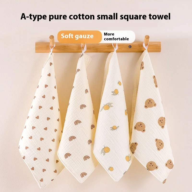 4pcs Cotton Baby Face Towel Muslin Baby Bibs Handkerchief Towels Cute Boys Girls Saliva Towel Feeding Burp Cloths Newborn Items
4pcs Cotton Baby Face Towel Muslin Baby Bibs Handkerchief Towels Cute Boys Girls Saliva Towel Feeding Burp Cloths Newborn Items