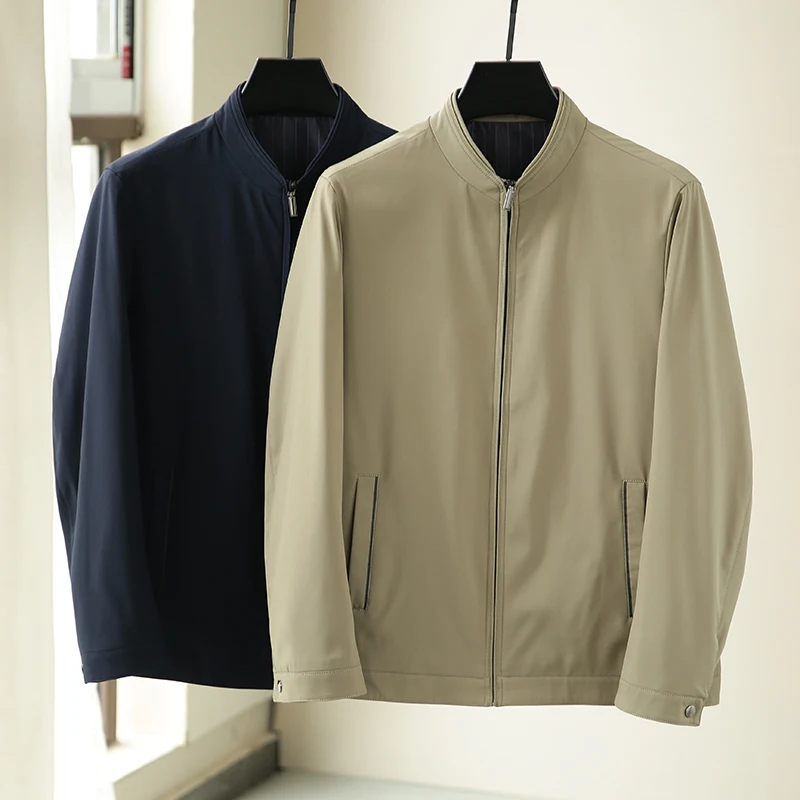 Anti-Wrinkle Starched Casual Collar Pure Color Jacket Coat for Men New Autumn Style Standard Fit Polyester Fiber Long Sleeve ...
Anti-Wrinkle Starched Casual Collar Pure Color Jacket Coat for Men New Autumn Style Standard Fit Polyester Fiber Long Sleeve ...
