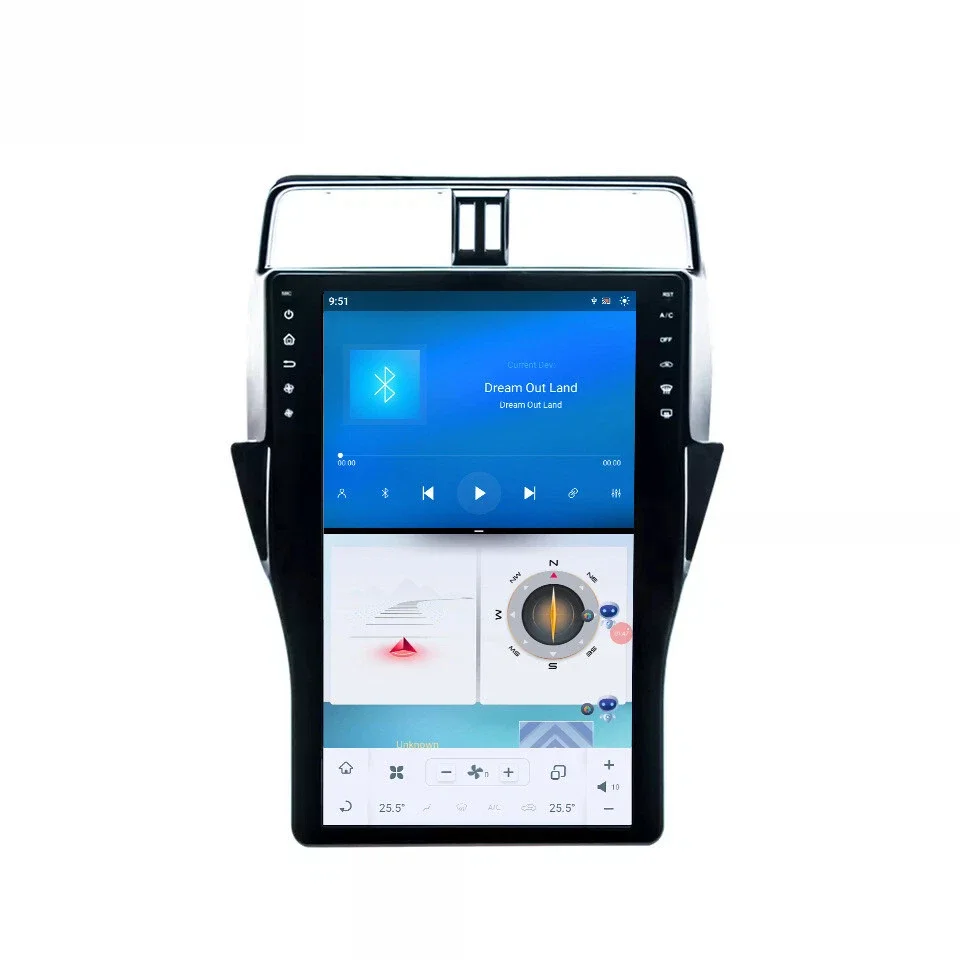 16 Inch Android 13 For Toyota Land Cruiser Prado 150 2018-2020 Car Radio Tesla Style Stereo Carplay Multimedia Player Head Unit
16 Inch Android 13 For Toyota Land Cruiser Prado 150 2018-2020 Car Radio Tesla Style Stereo Carplay Multimedia Player Head Unit