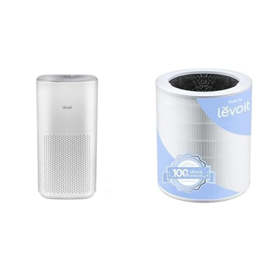 Core 600S-P Air Purifier with Genuine HEPA Replacement Filter for Home Use, White, Sleep Mode Support
Core 600S-P Air Purifier with Genuine HEPA Replacement Filter for Home Use, White, Sleep Mode Support