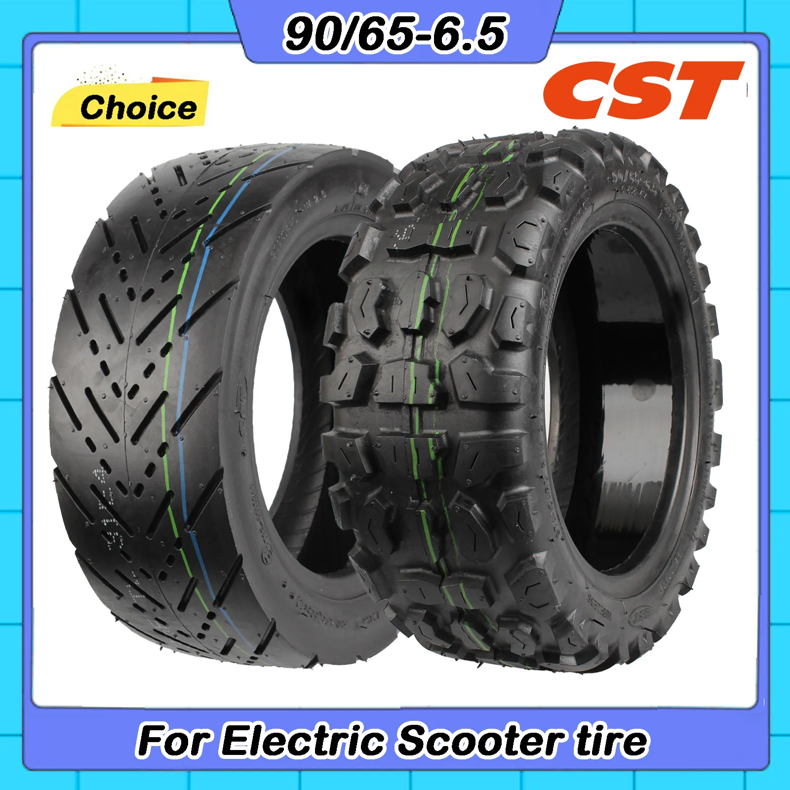 11 Inch 90/65-6.5 Gel Self-repairing Tire CST Tubeless Road Tyre for Electric Scooter Dualtron Thunder Zero 11X Accessories
11 Inch 90/65-6.5 Gel Self-repairing Tire CST Tubeless Road Tyre for Electric Scooter Dualtron Thunder Zero 11X Accessories